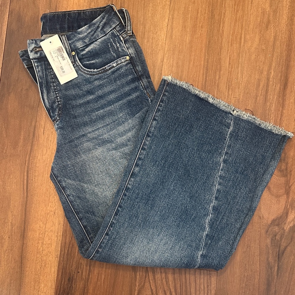 NWT KUT Meg High Rise Wide Leg